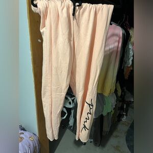 Victoria Secret Pink Women’s Coral Sweatpants
